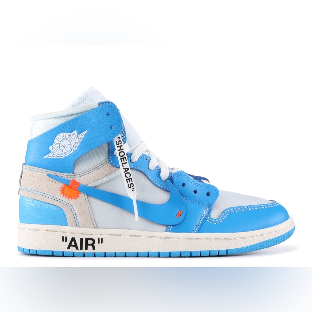 Jordan 1 Off-White University Blue | Size 4.5M | Rare 🔥